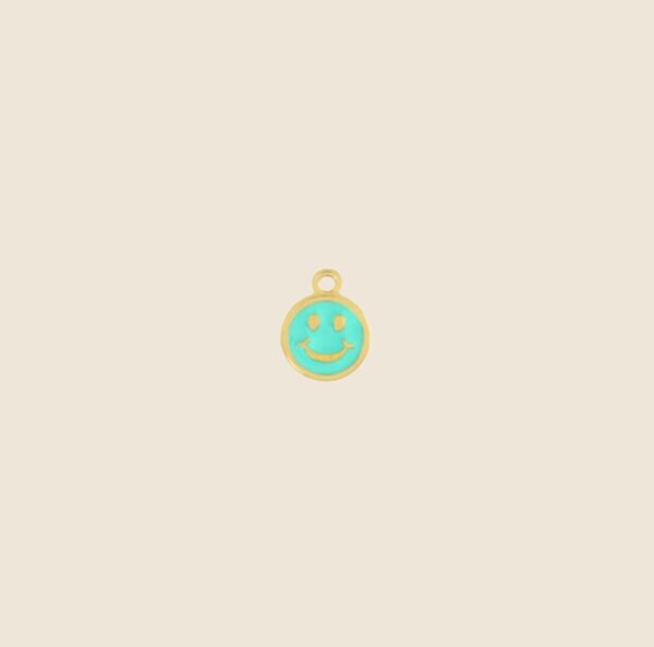 Bedel smiley turquoise