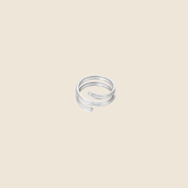 Memory making ring silver