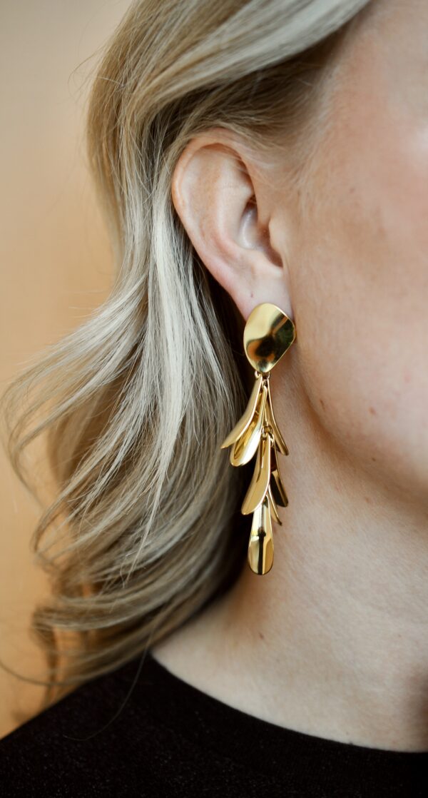 Chloé earstuds - gold