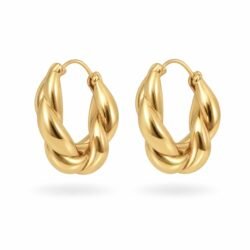 Twisted earrings